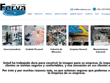 Tablet Screenshot of fervadelnorte.com